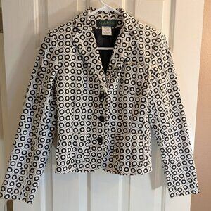 Harve' Bernard Blazer Jacket Size 6
